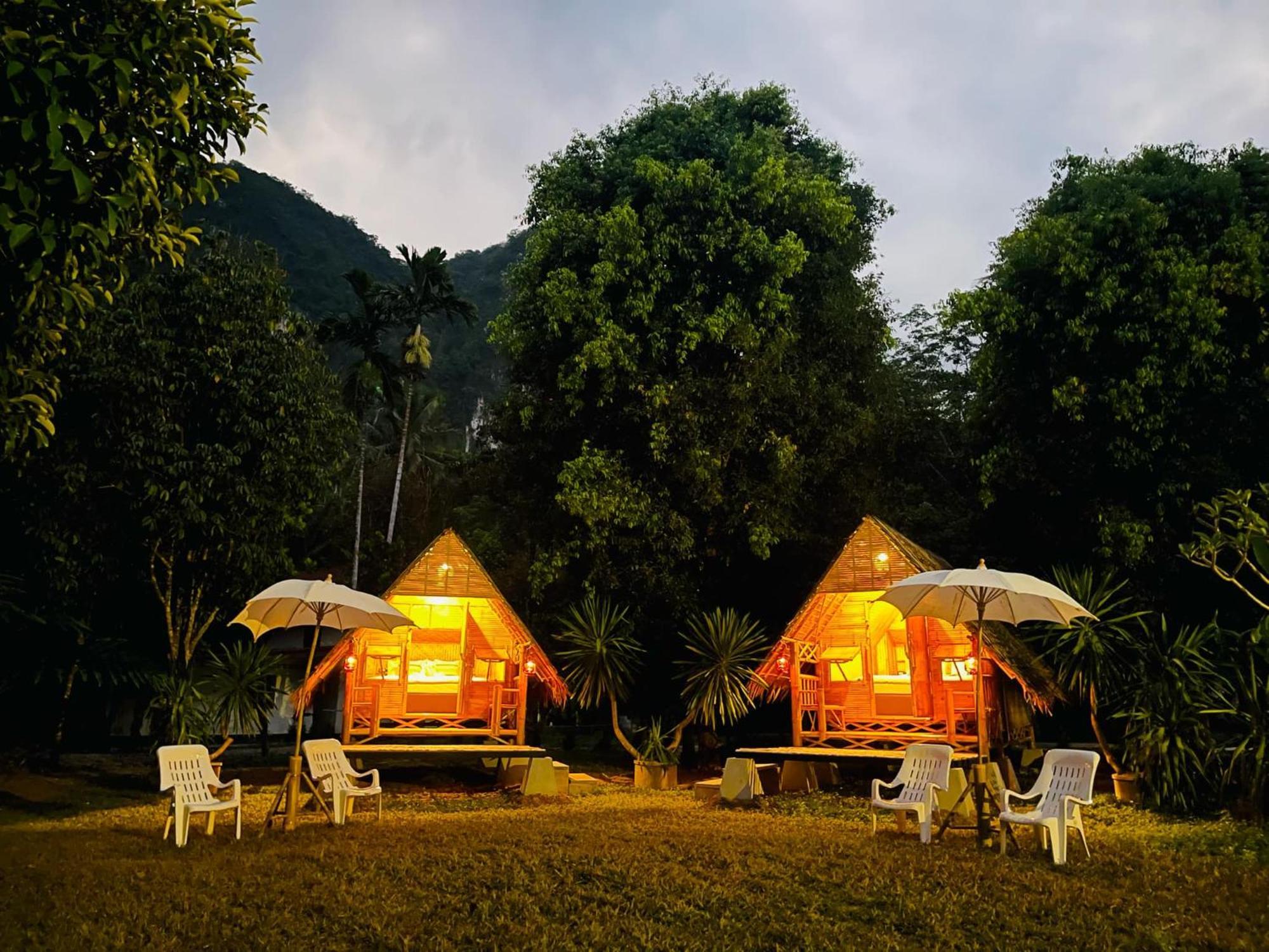 Khaosok Monkeys & River Camps Khao Sok National Park Exterior foto